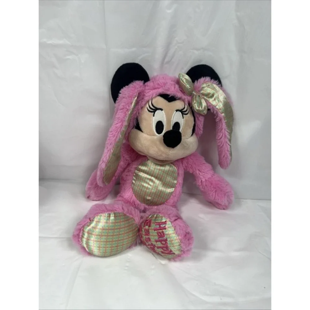 2020 Disney Parks Minnie Mouse Pink Easter Bunny‎ 12.5